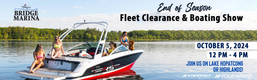 End of Season Fleet Clearance and Boating Show