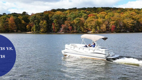 budget pontoons vs luxury pontoons